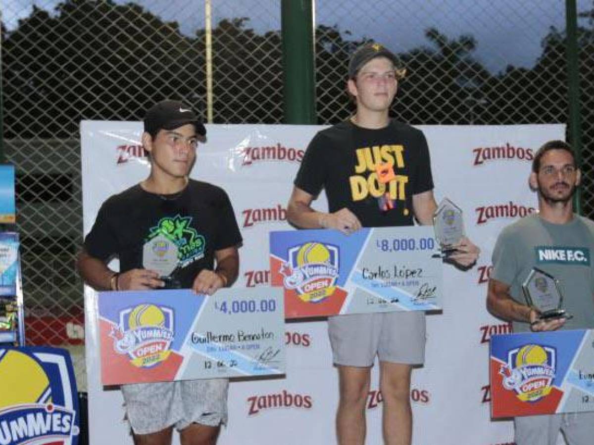 Carlos Pérez impuso su clase y ganó el Yummies Open 2022