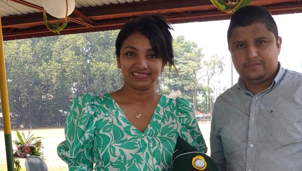 Leonor Sarmiento, Fabricio Carbajal y Nelson Carbajal