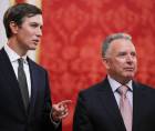 Los enviados de EE.UU, Jared Kushner (izquierda) y Steve Witkoff en Moscú. EFE/EPA