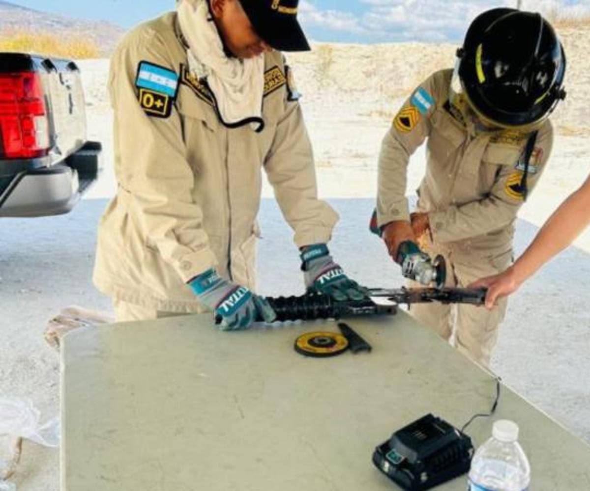 En pocas ocasiones, las armas decomisadas en centros penales han sido destruidas.