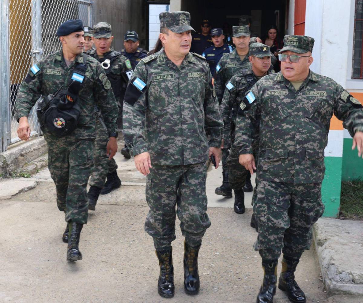 El coronel Osorto Castillo fue director de Támara durante ocho meses.