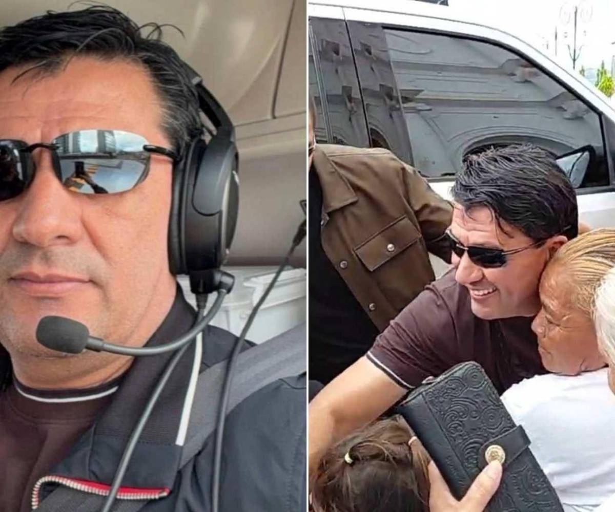 Centenares de personas en El Paraíso, Copán, se congregaron para darle la bienvenida a Alexander Ardón, quien llegó a bordo de un helicóptero.