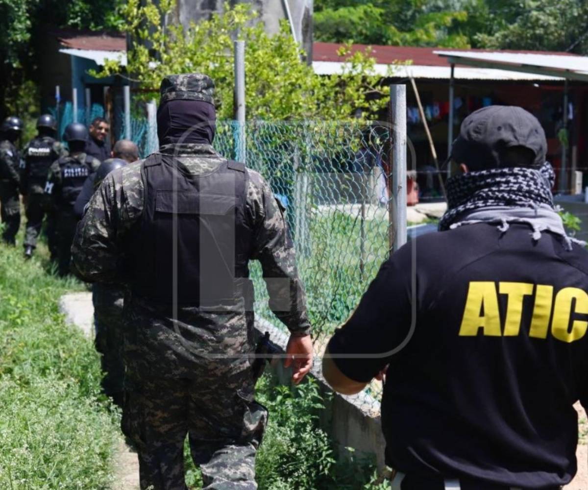 Agentes de la Atic y militares allanaron cuatro viviendas, de las cuales tres quedaron aseguradas en poder de la Oabi.
