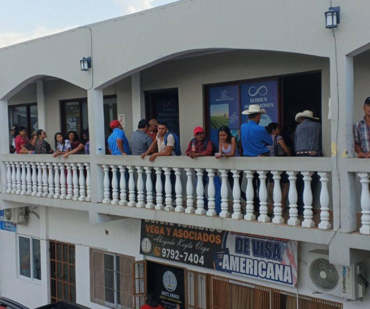 Momentos de tensión se vivieron en la sede de Koriun en Copán.