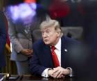 El presidente de Estados Unidos, Donald Trump, durante una conferencia de prensa.
