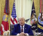 El presidente de Estados Unidos, Donald J. Trump, en el Despacho Oval.