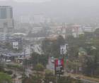 Un día lluvioso en Tegucigalpa, capital de Honduras. Fotografía de archivo.