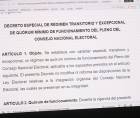 Decreto especial para garantizar el quórum del CNE en medio de tensiones políticas y sin el respaldo de Libre.