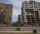 Fotografía que muestra una zona afectada por terremotos este martes, en La Guaira (Venezuela).