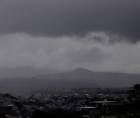 Un día nublado y lluvioso en Tegucigalpa. Fotografía de archivo.