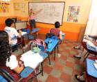 Foto de un salón de clases en Tegucigalpa.