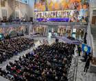 La ceremonia de entrega del Premio Nobel de la Paz este miércoles en Oslo.