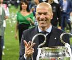 Zidane conquistó tres Champions League como DT del Real Madrid.