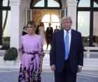 Melania acompañó a Trump a un evento de recaudación de fondos la semana pasada.