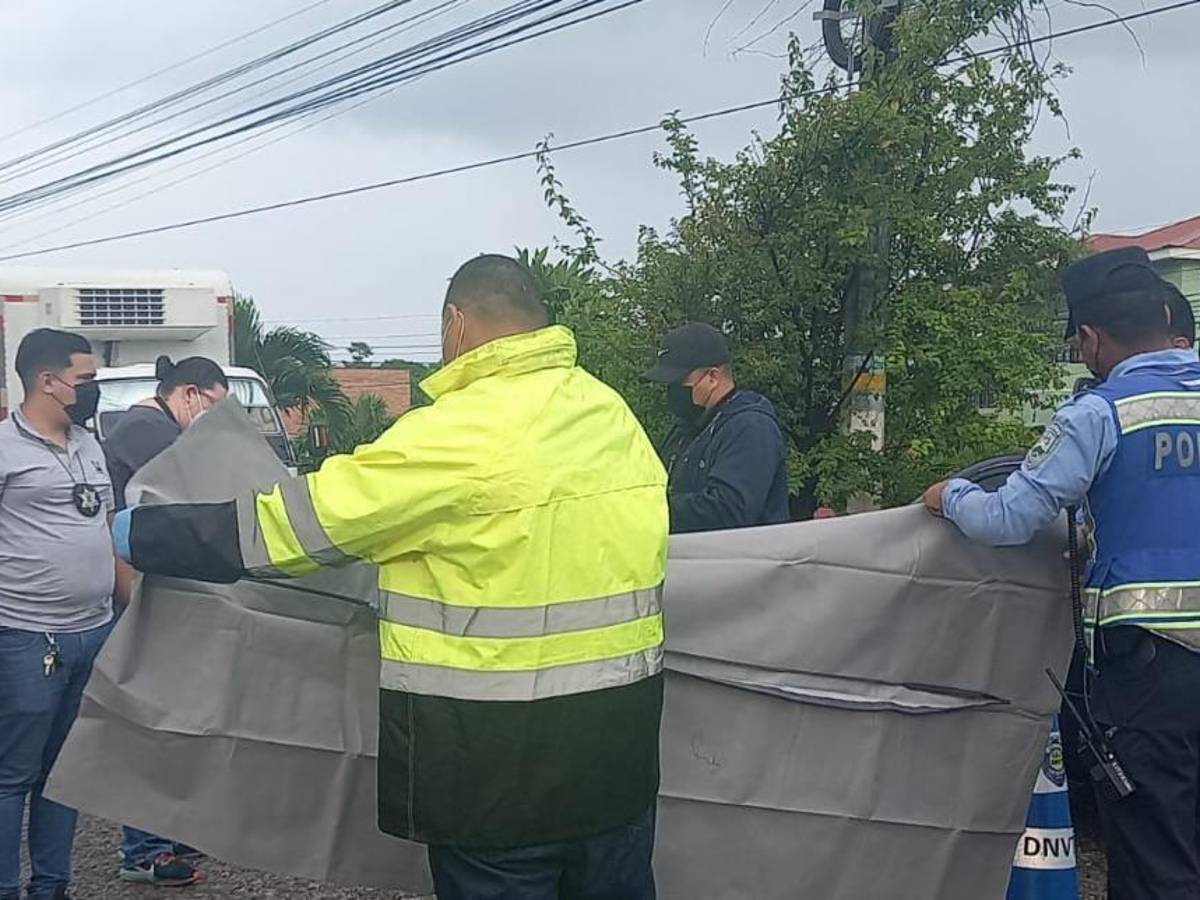 Joven motociclista muere tras atropellar un perro en La Ceiba