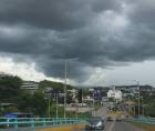 Una mañana lluviosa en la capital de Honduras, Tegucigalpa. Fotografía de archivo.