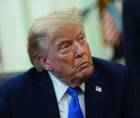 El presidente Donald Trump en imagen de archivo. EFE/EPA/Aaron Schwartz / POOL