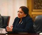 La expresidenta hondureña Xiomara Castro (período 2022-2026) en una fotografía de archivo.
