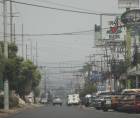 Tegucigalpa con una capa de contaminación, este lunes en Tegucigalpa (Honduras).