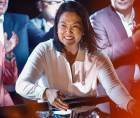Fotografía de archivo de la presidenta electa de Perú, Keiko Fujimori (c). EFE/ Sebastián Blanco Salazar