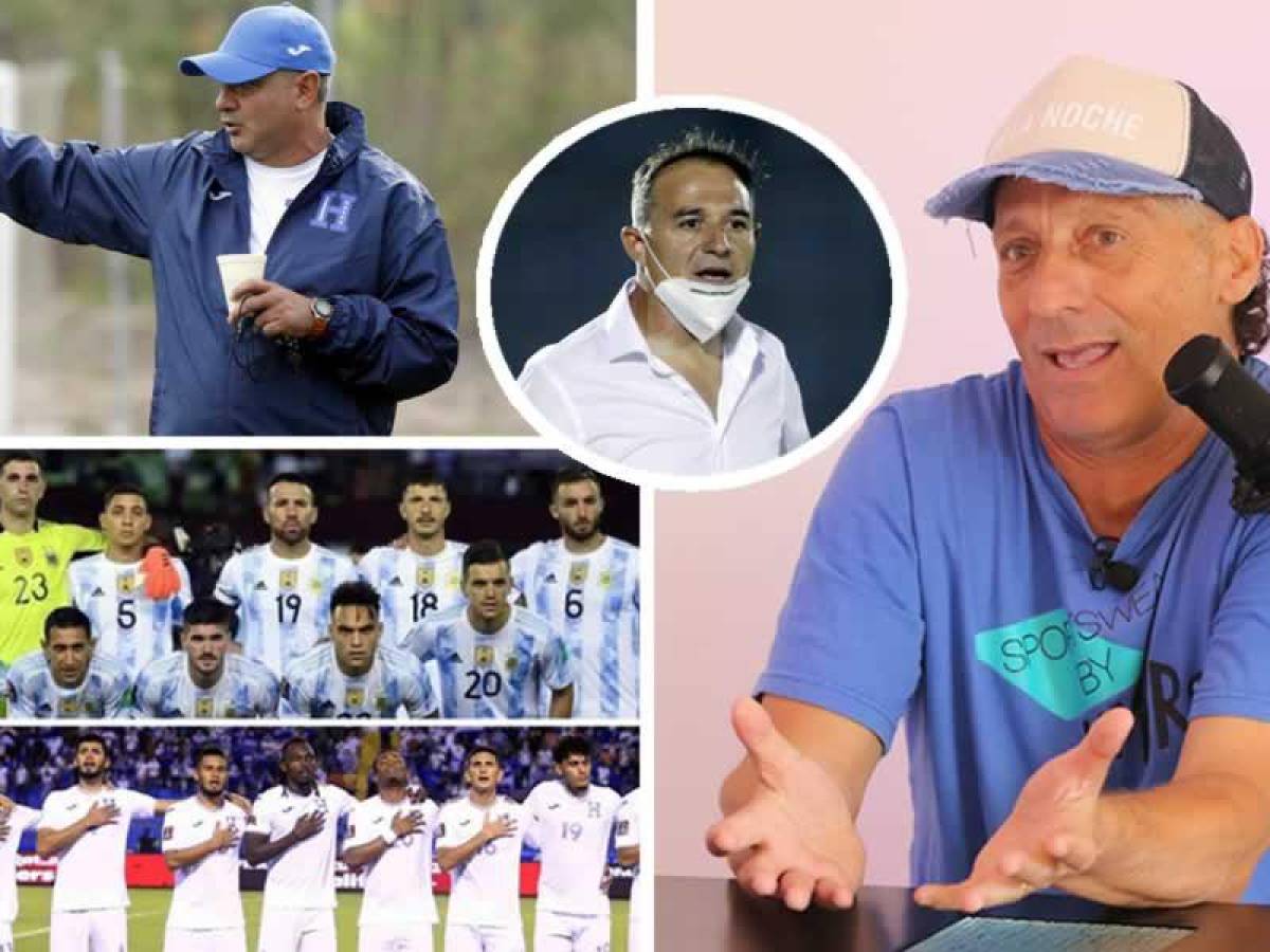 Pedro Troglio analiza las opciones de Honduras, habla de cómo jugarle a Argentina y de Diego Vázquez: ¿Su pronóstico?