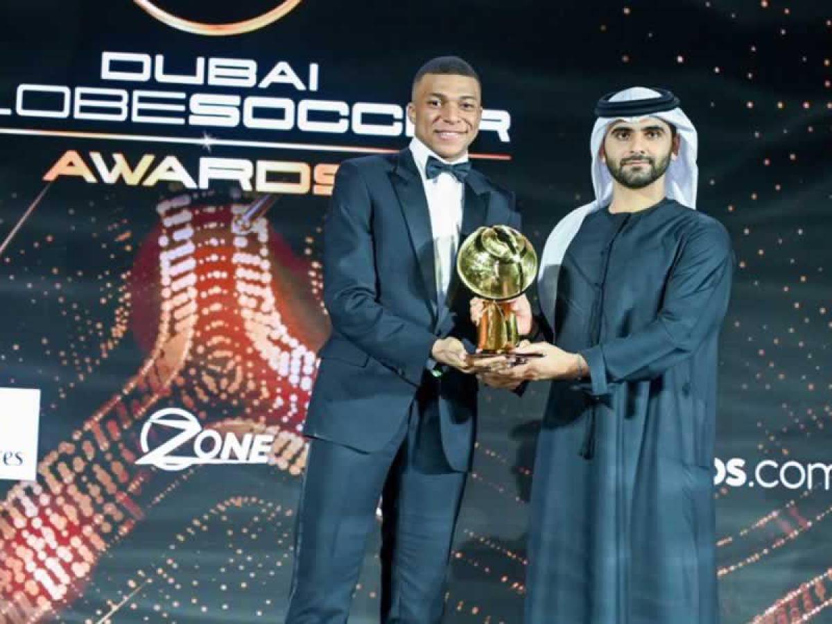 Mbappé, elegido como mejor jugador del mundo en los ‘Globe Soccer Awards’