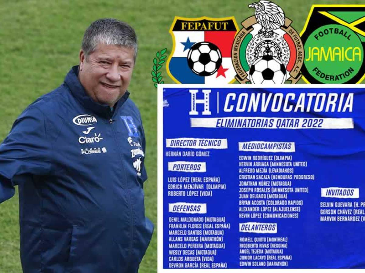 ‘Bolillo‘ Gómez sorprende con la convocatoria de Honduras para cierre de la octagonal de Concacaf