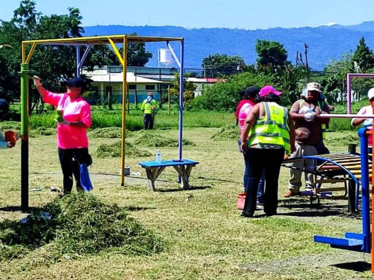 Intensifican recuperación de espacios contaminados en San Pedro Sula
