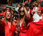Las imágenes del gran ambiente que se vivió en el partido entre Túnez y Australia del Mundial de Qatar 2022 en el estadio Al Jaboul.