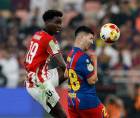 Roony Bardghji reemplaza a Lamine Yamal en el duelo Athletic Club vs Barcelona por la Supercopa de España.