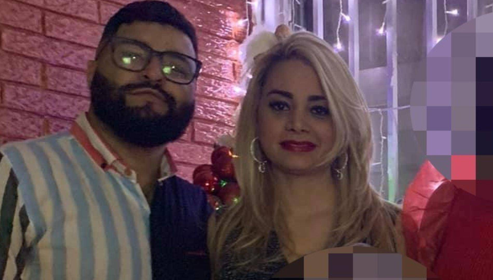 $!La abogada Lisseth Vallecillo junto a su hermano Marco Vallecillo., acusado de extorsión.