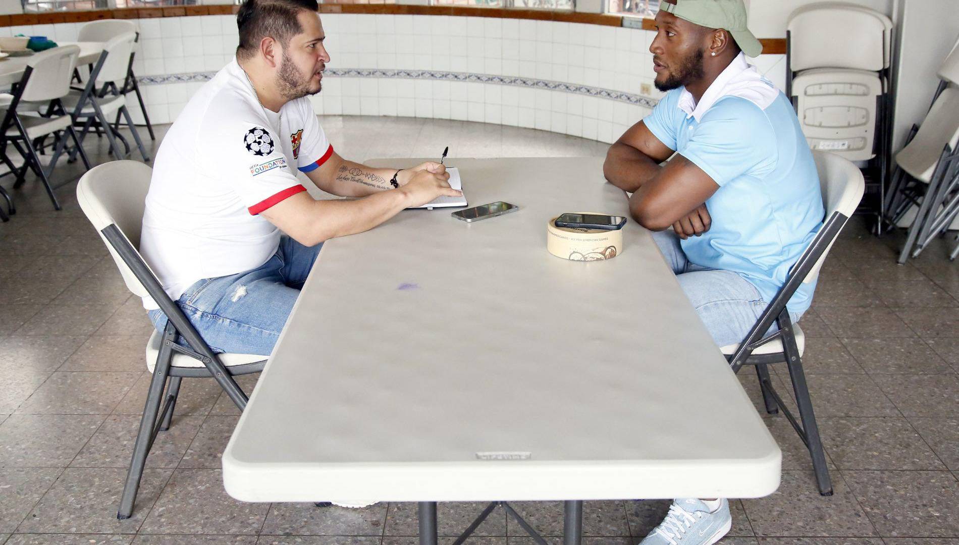 $!Durante la entrevista, el atleta hondureño en la disciplina de lucha grecorromana no se guardó nada de detalles de su vida.