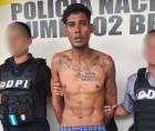 Brayan Enrique Oliva Moradel fue presentado por la Policía.