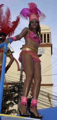 Las chicas que arrancaron suspiros en el carnaval ceibeño