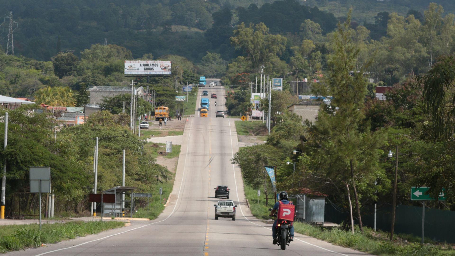 La mayor parte de la carretera CA-5 Sur está en buen estado hasta llegar a Choluteca.
