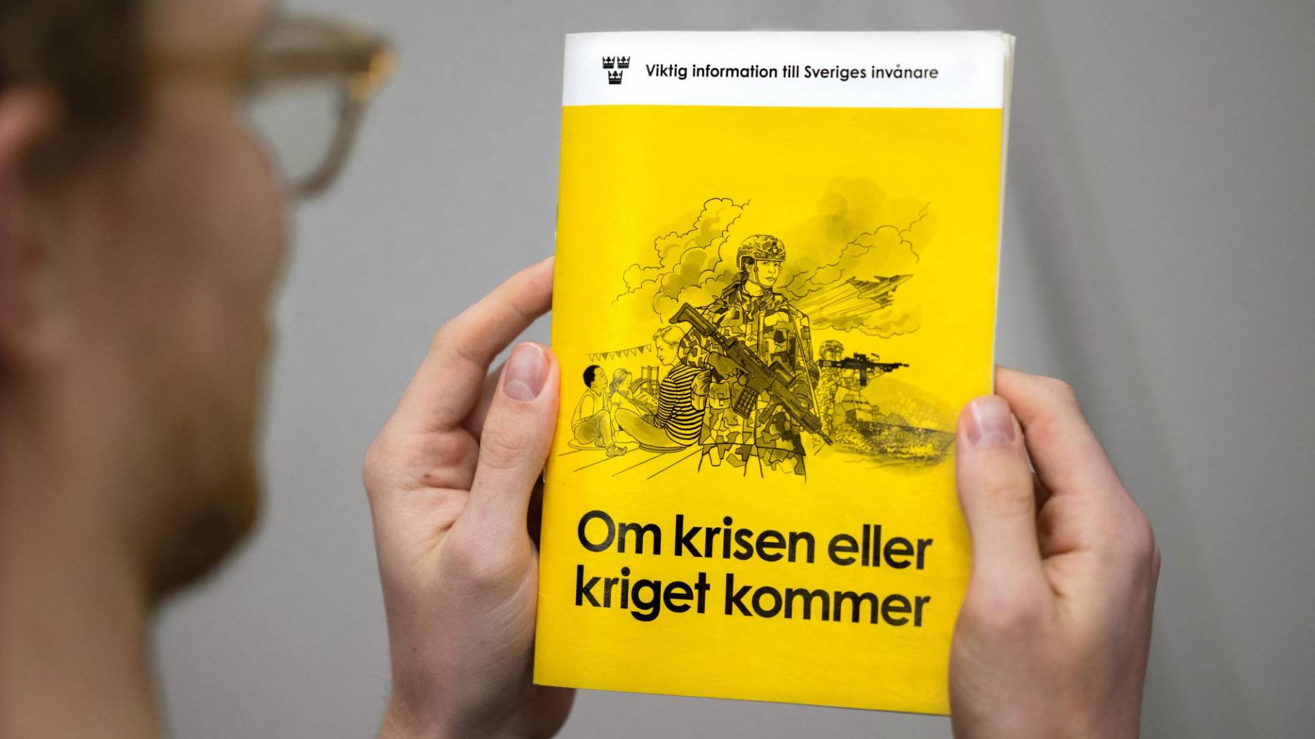 $!La nueva versión del folleto de preparación de Suecia, “En caso de crisis o guerra”.