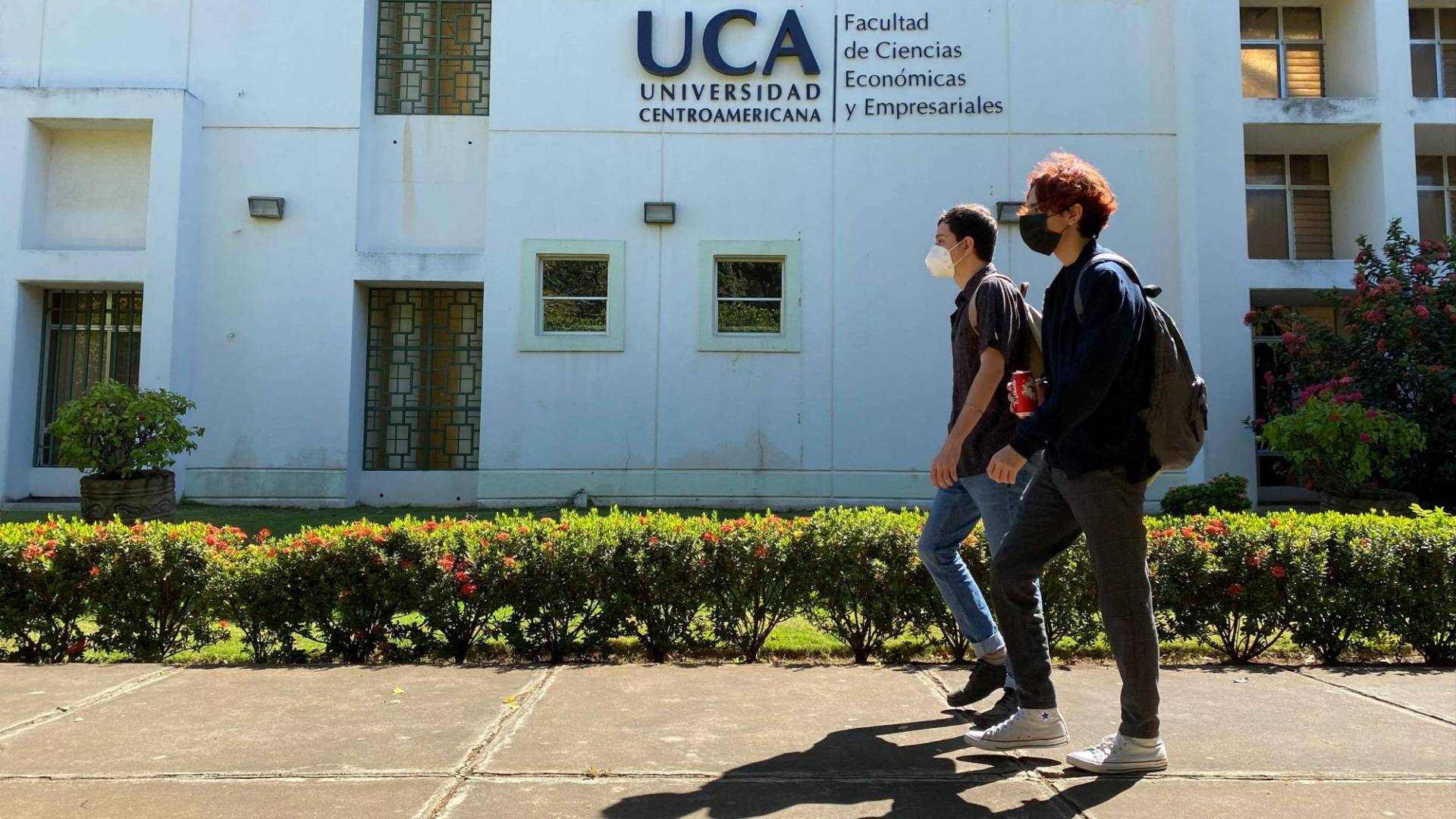 $!La Universidad Centroamericana en Managua fue confiscada por las autoridades, y varios sacerdotes fueron arrestados.