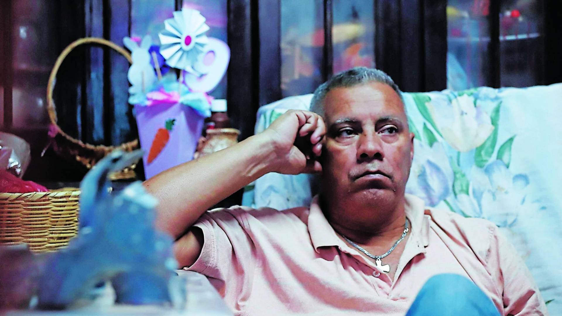 $!Óscar Salgado, padre de la capitana de infantería Valladares.