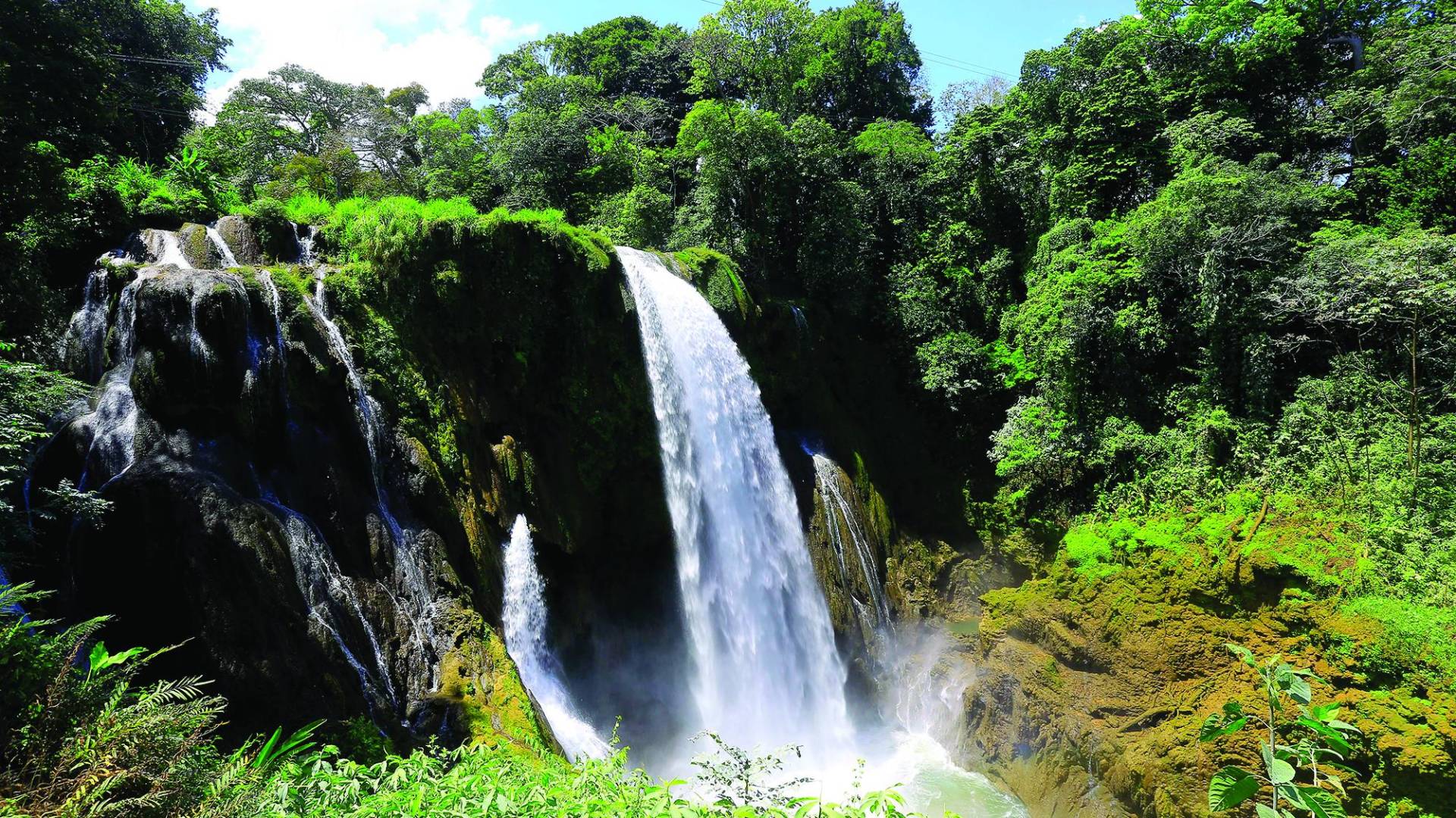 $!Recorrido por Cataratas de Pulhapanzak, en San Buenaventura, Cortés.