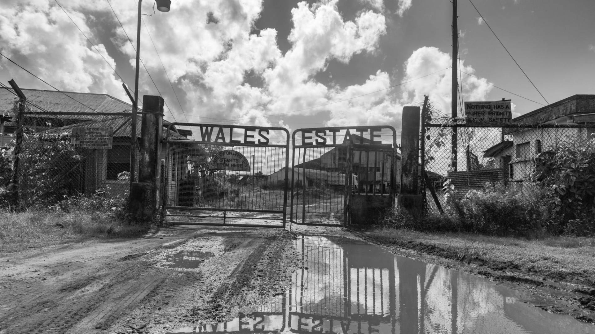 $!En la Finca Wales, una antigua plantación de azúcar en Guyana, ahora se construye un gasoducto de gas natural.