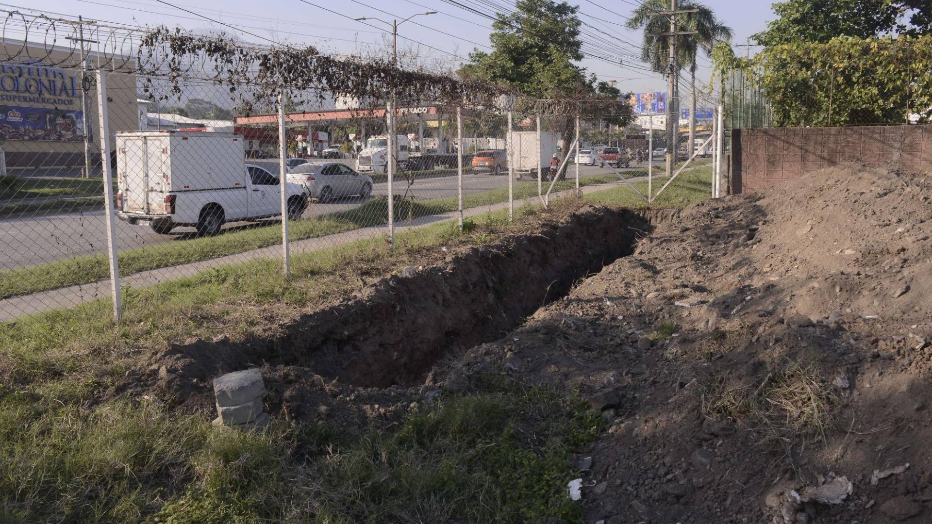 $!El predio municipal se ubica junto a la gran terminal de buses en el bulevar del sur.