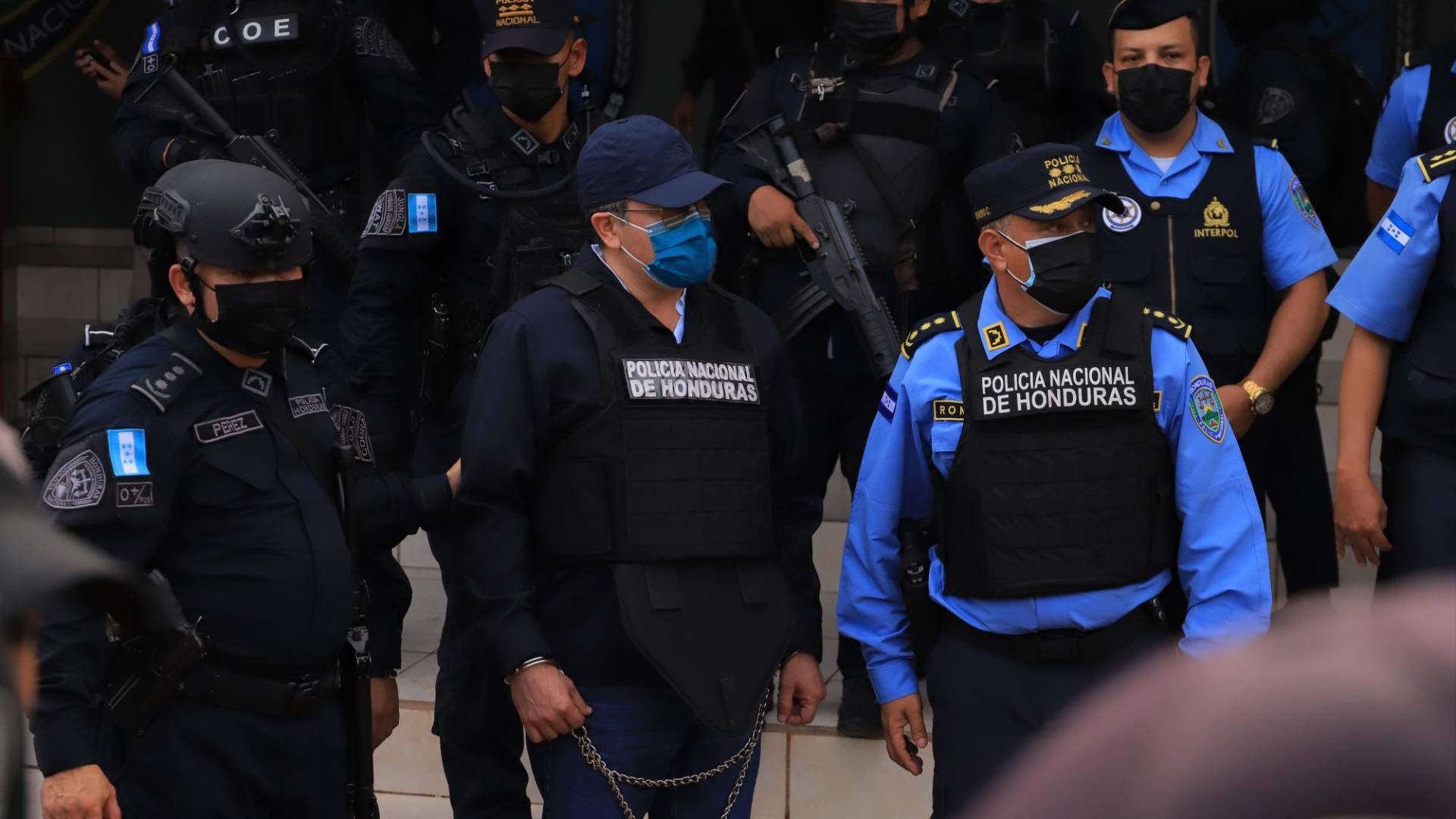 $!Juan Orlando Hernández fue extraditado hacia EEUU en abril de 2022.