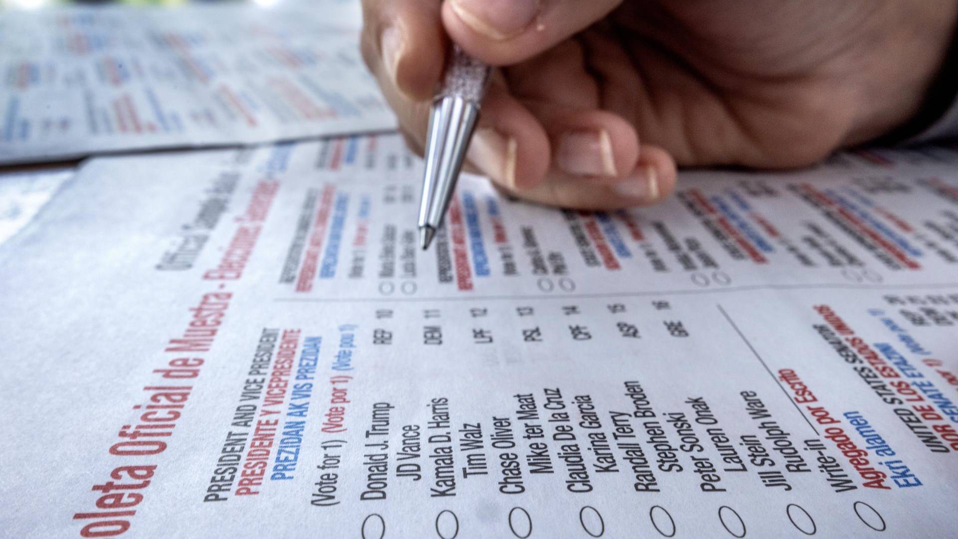 $!Más de 66 millones de electores ya votaron de forma anticipada para los comicios que se definen el martes 5 de noviembre.