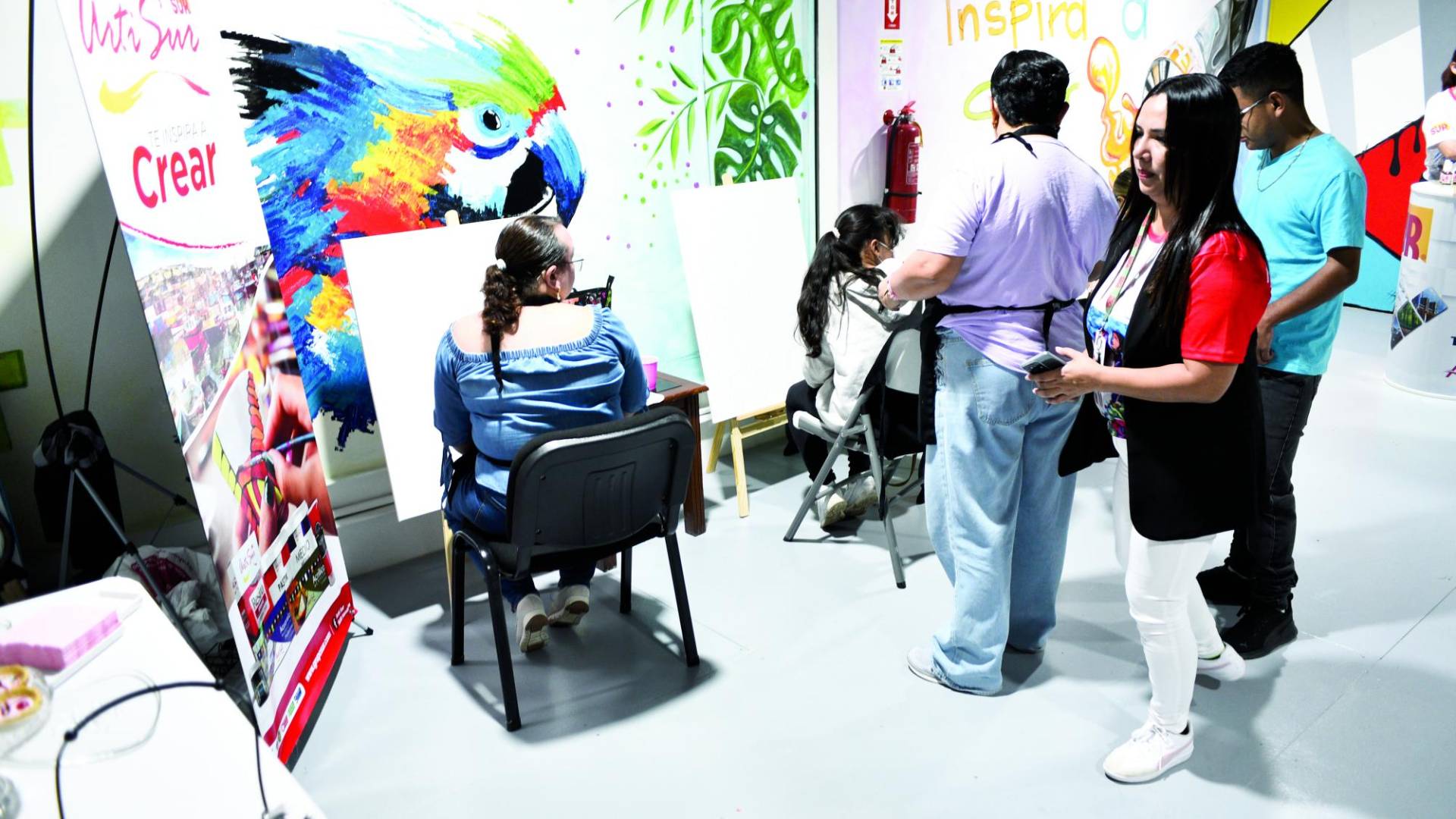 $!Muchas personas han encontrado en el arte una forma de expresar y controlar emociones.