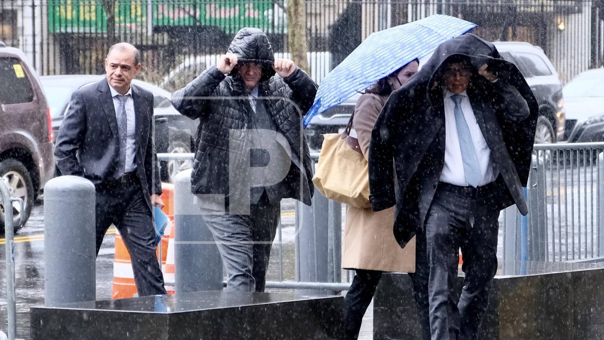 $!Llegada de los generales Tulio Romero Palacios y Willy Oseguera a la Corte del Distrito Sur de Nueva York este martes 5 de marzo de 2024.