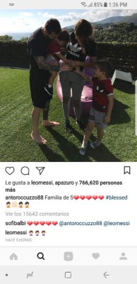 El mensaje subliminal de Antonella sobre el sexo del bebé que espera