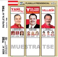 Posición oficial en papeleta Liberal.