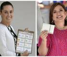 Las candidatas presidenciales Claudia Sheinbaum y Xóchitl Gálvez esperan los resultados en sus respectivos centros de campaña.