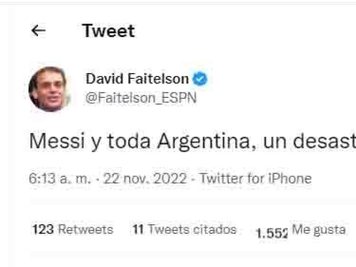 Duras críticas a Messi tras papelón de Argentina en Qatar