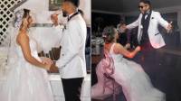 ¡Qué vivan los novios! El futbolista de la UPNFM se casó el pasado mes y este viernes compartió las fotografías de su boda.